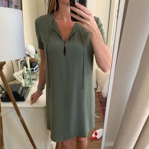 Theory green dress